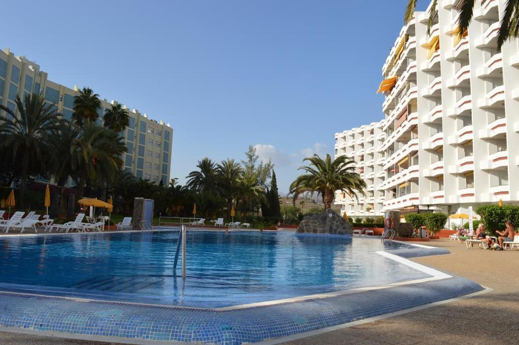 Agaete Parque Beach & Pool View Aparthotel Playa del Ingles  Exterior photo